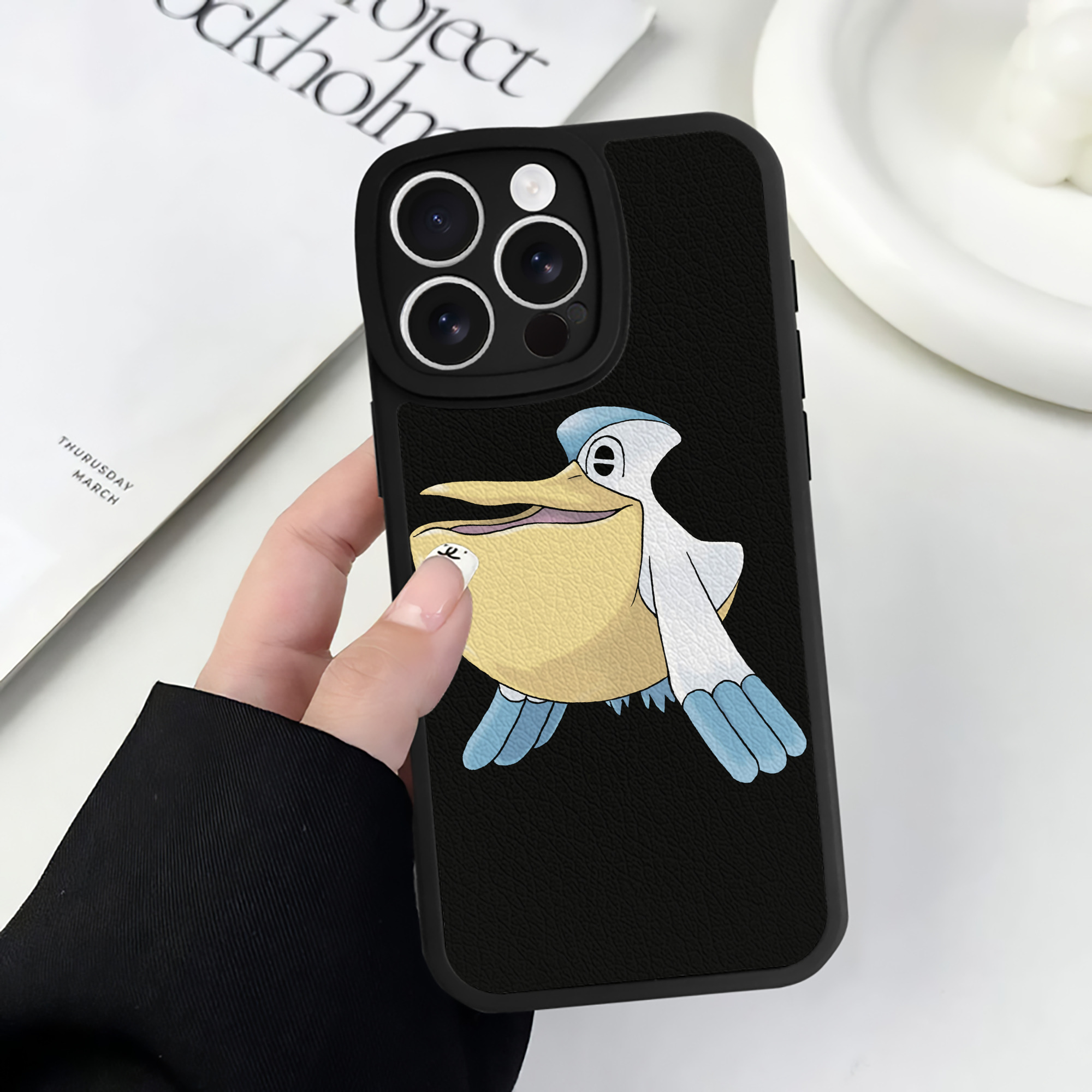 （画像用） ポケットモンスター Pokémon 【iPhone 16シリーズ対応】シリコンスマホケース（レザー調） 材質：シリコン